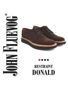 John Fluevog Donald Suede Leather Creepers